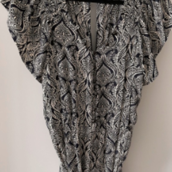 (NWOT) Anthropologie (UK) Black & Cream Printed Jumper - Picture 2 of 6